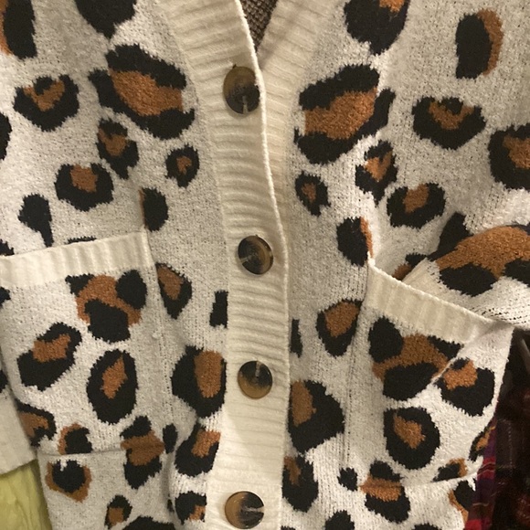 Who what wear Leopard Cardigan - Picture 5 of 7